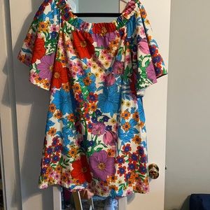 Flowered H&M dress